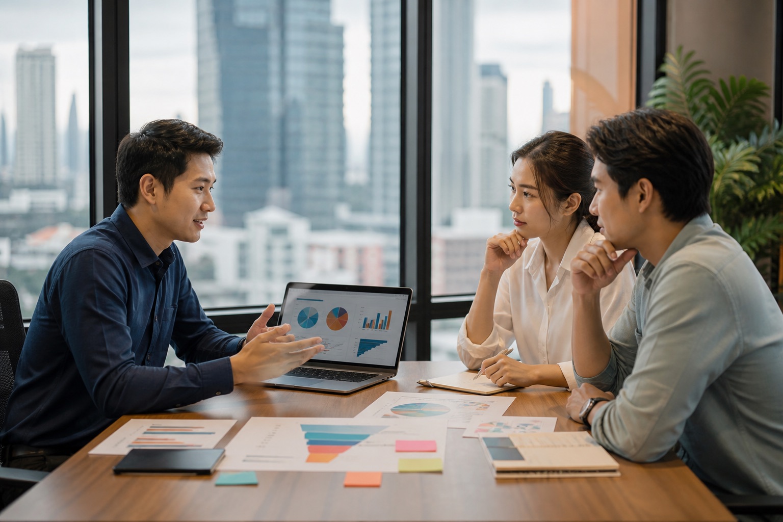 ที่ปรึกษาวิเคราะห์ Google Ads คีย์เวิร์ดและ Conversion ร่วมกับลูกค้า
